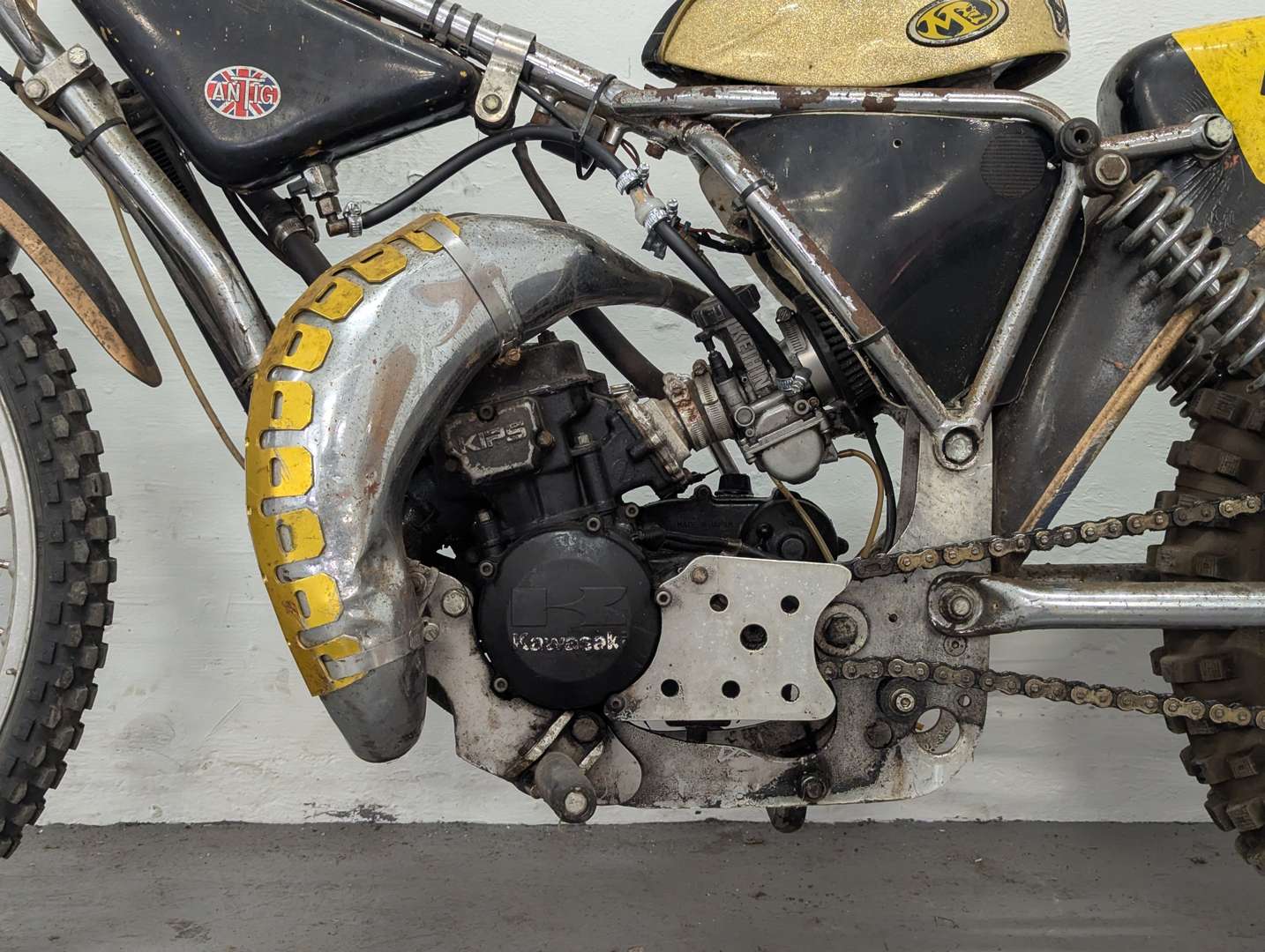 <p>1984 ANTIG GRASS TRACK BIKE</p>