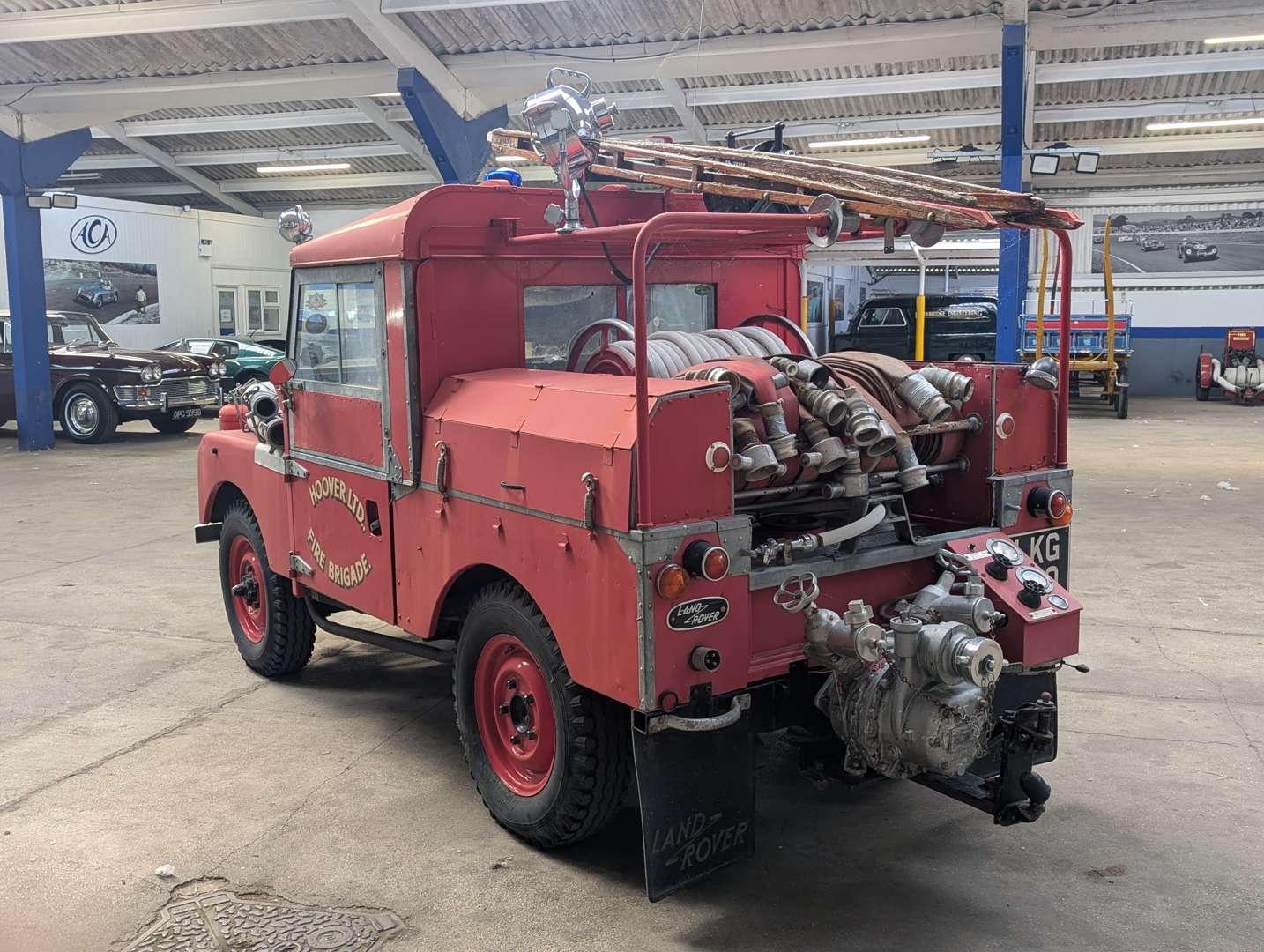 <p>1955 LAND ROVER SERIES I FIRE ENGINE</p>