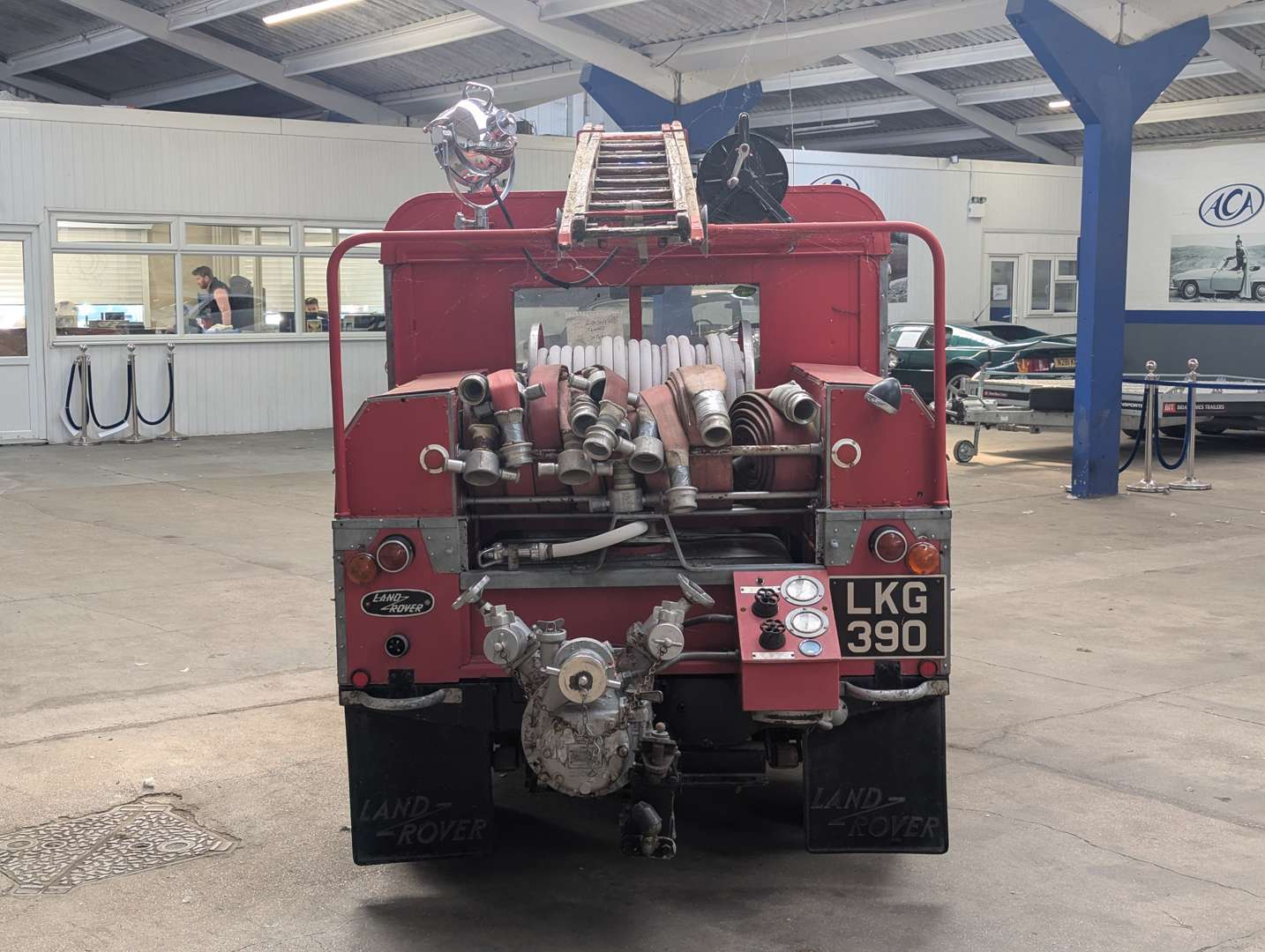 <p>1955 LAND ROVER SERIES I FIRE ENGINE</p>