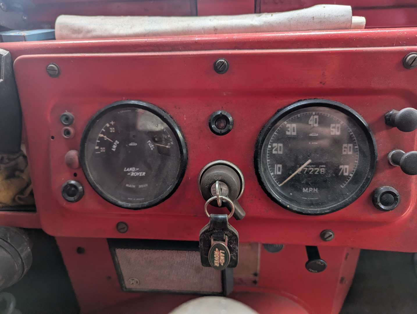 <p>1955 LAND ROVER SERIES I FIRE ENGINE</p>