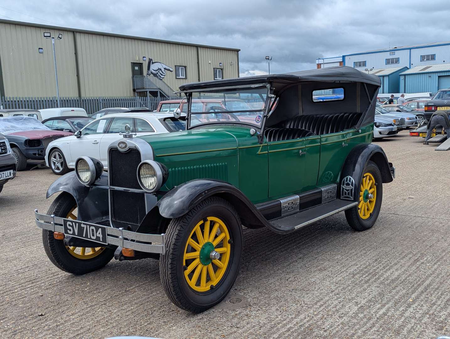 <p>1928 CHEVROLET FOUR DOOR TOURER</p>