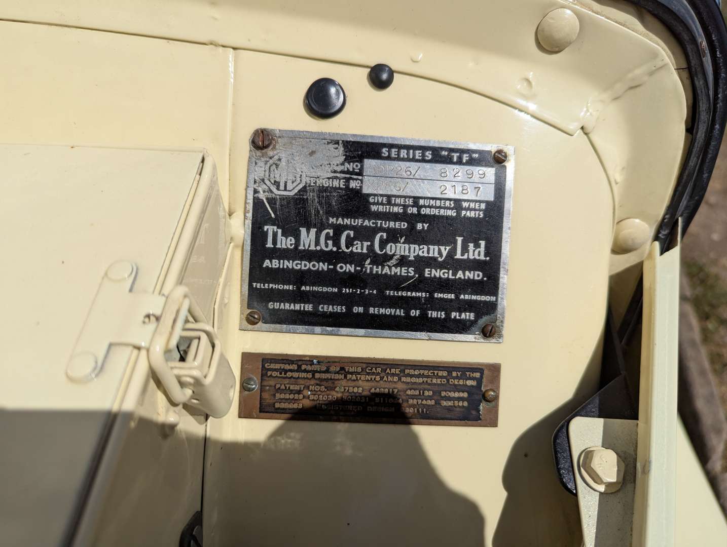 <p>1954 MG TF</p>