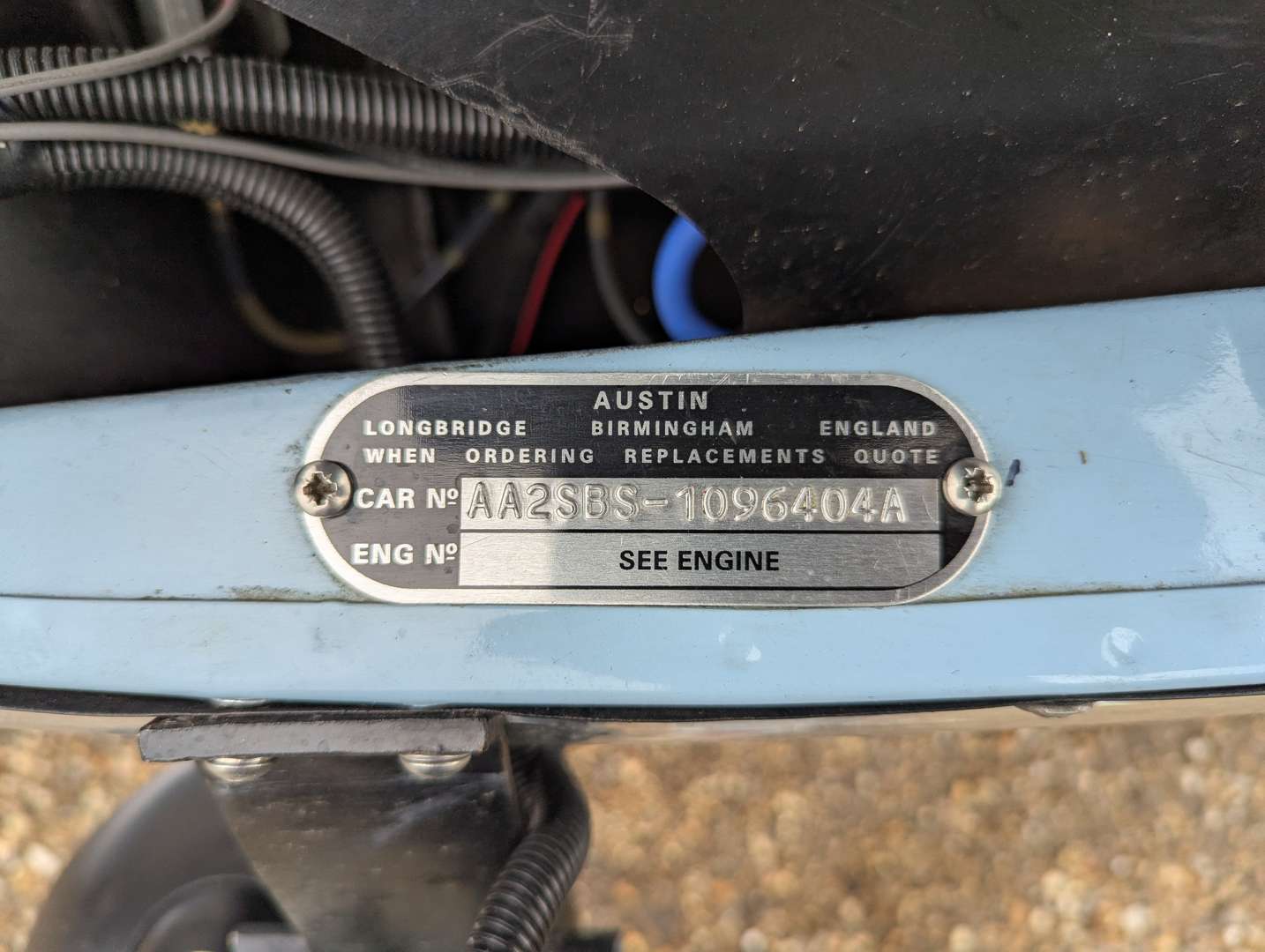 <p>1968 AUSTIN MINI 1000</p>