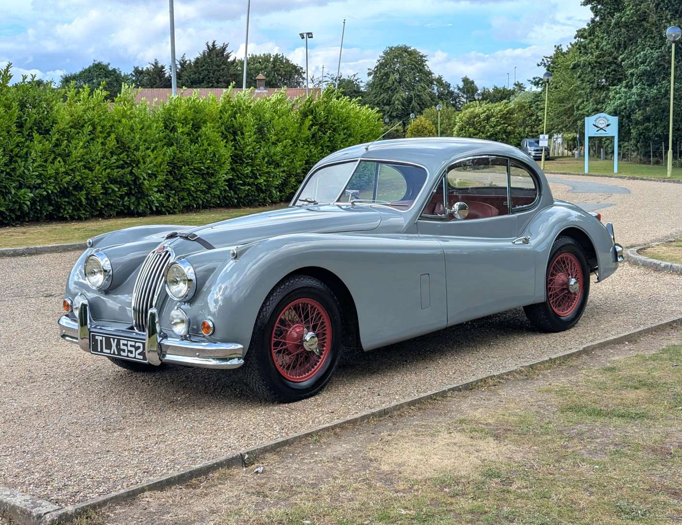 <p>1956 JAGUAR XK140 FHC</p>