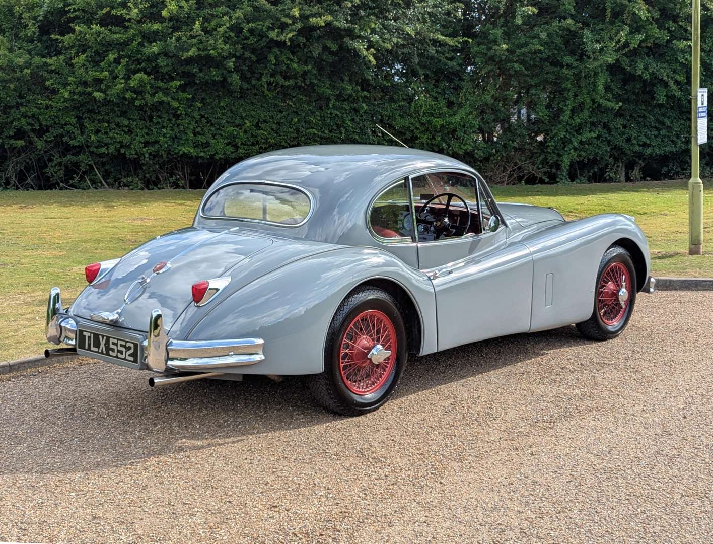 <p>1956 JAGUAR XK140 FHC</p>
