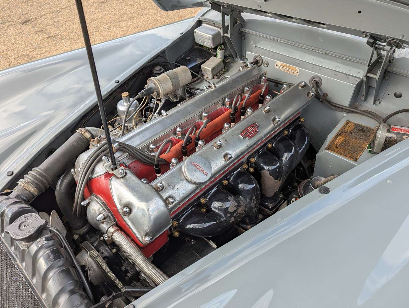 <p>1956 JAGUAR XK140 FHC</p>