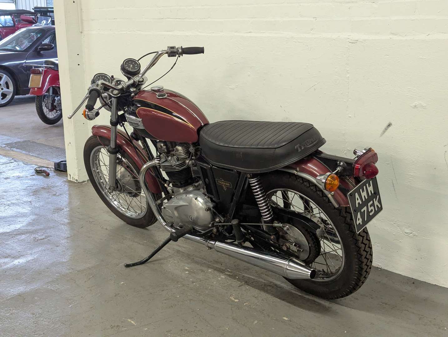 <p>1972 TRIUMPH TIGER TR6</p>