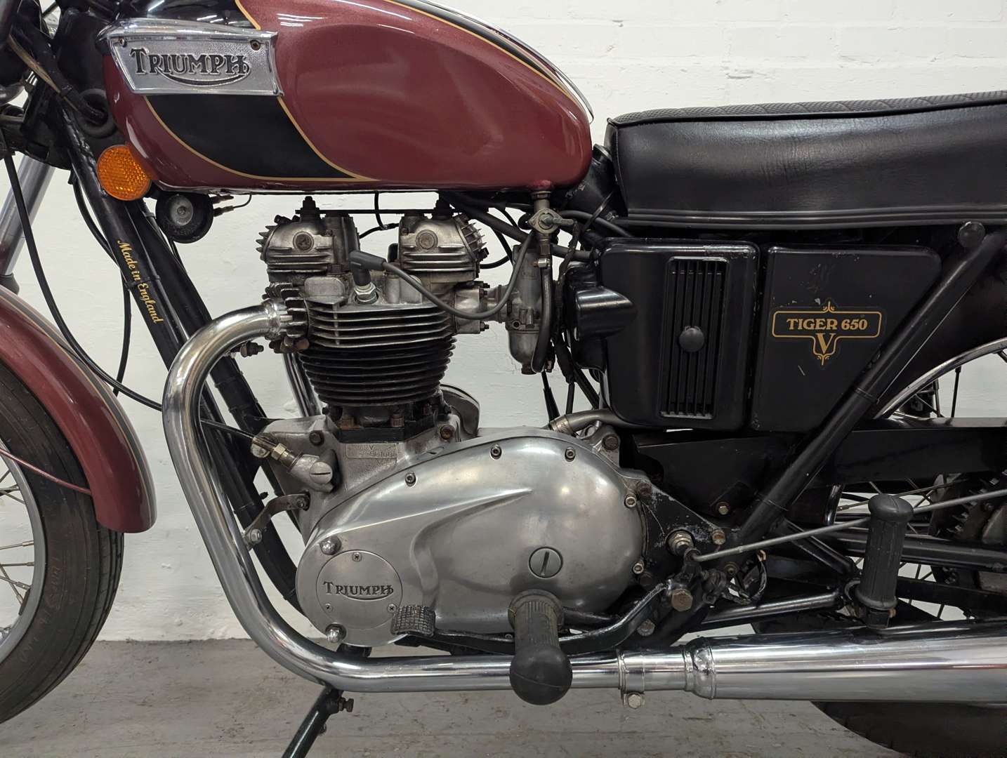 <p>1972 TRIUMPH TIGER TR6</p>