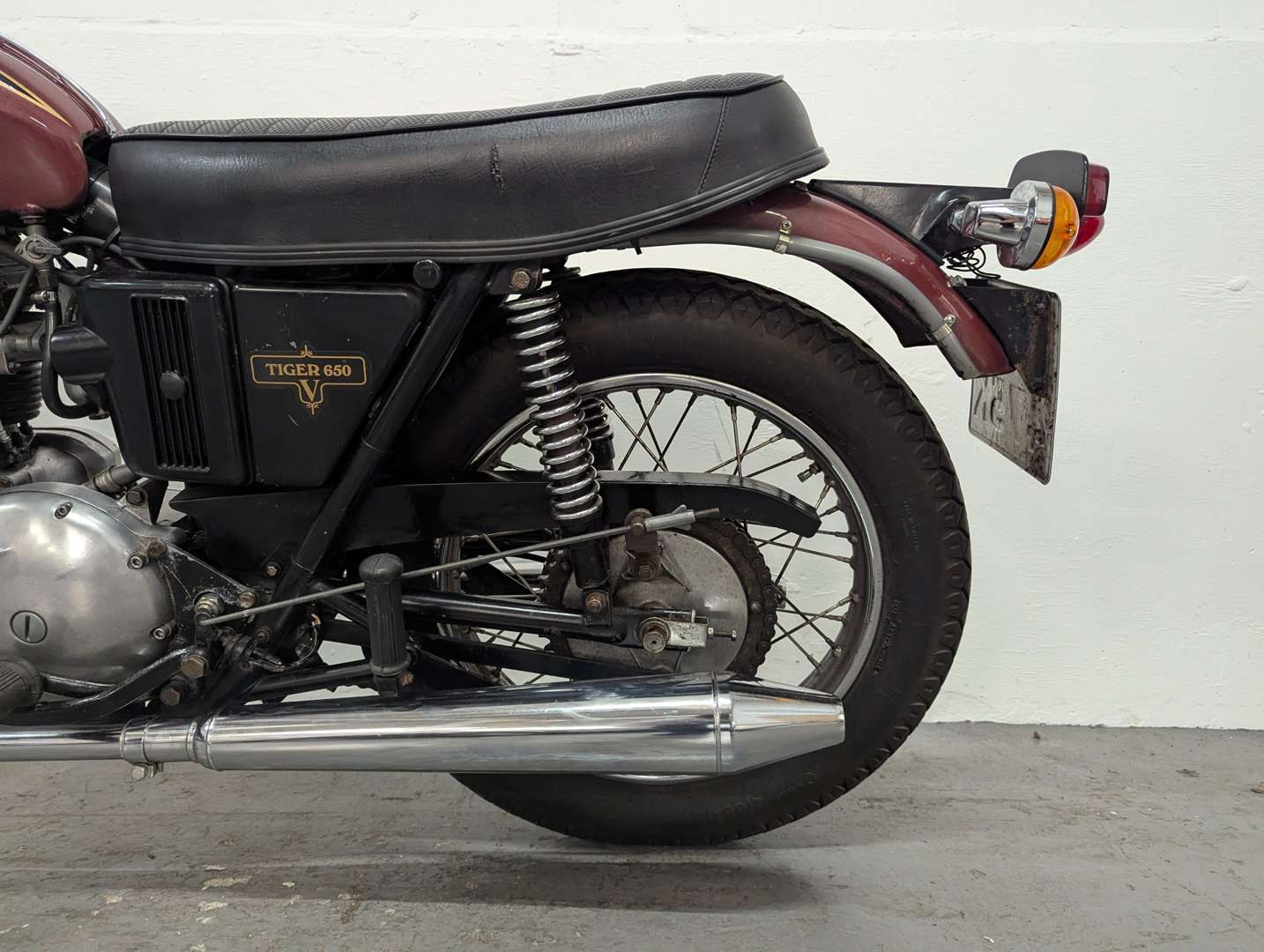 <p>1972 TRIUMPH TIGER TR6</p>