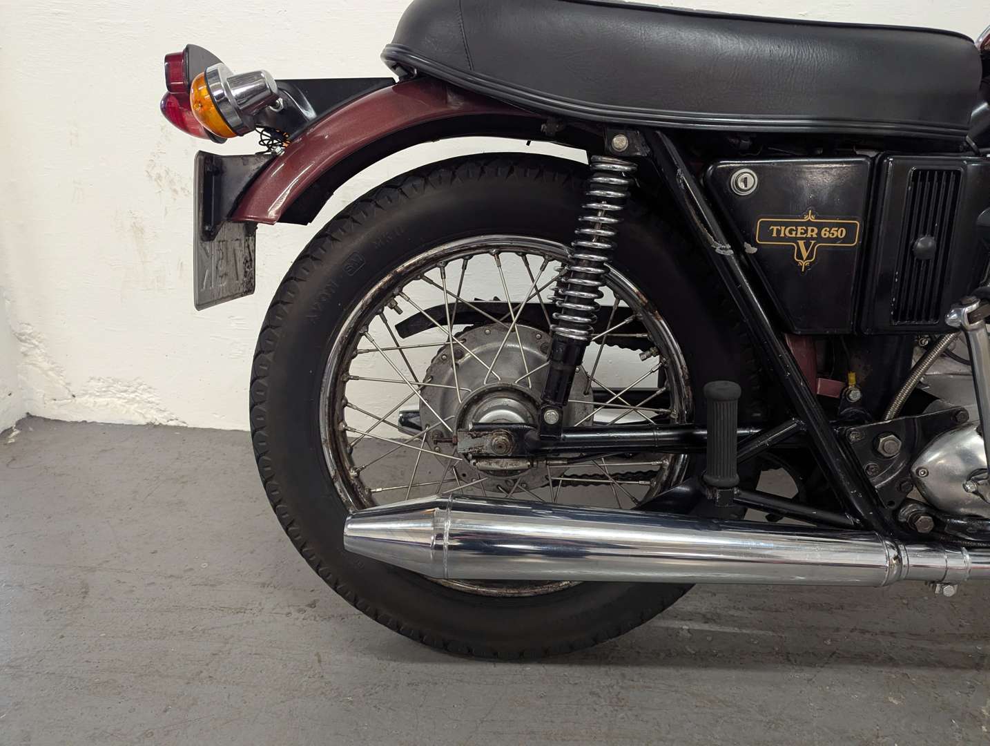 <p>1972 TRIUMPH TIGER TR6</p>