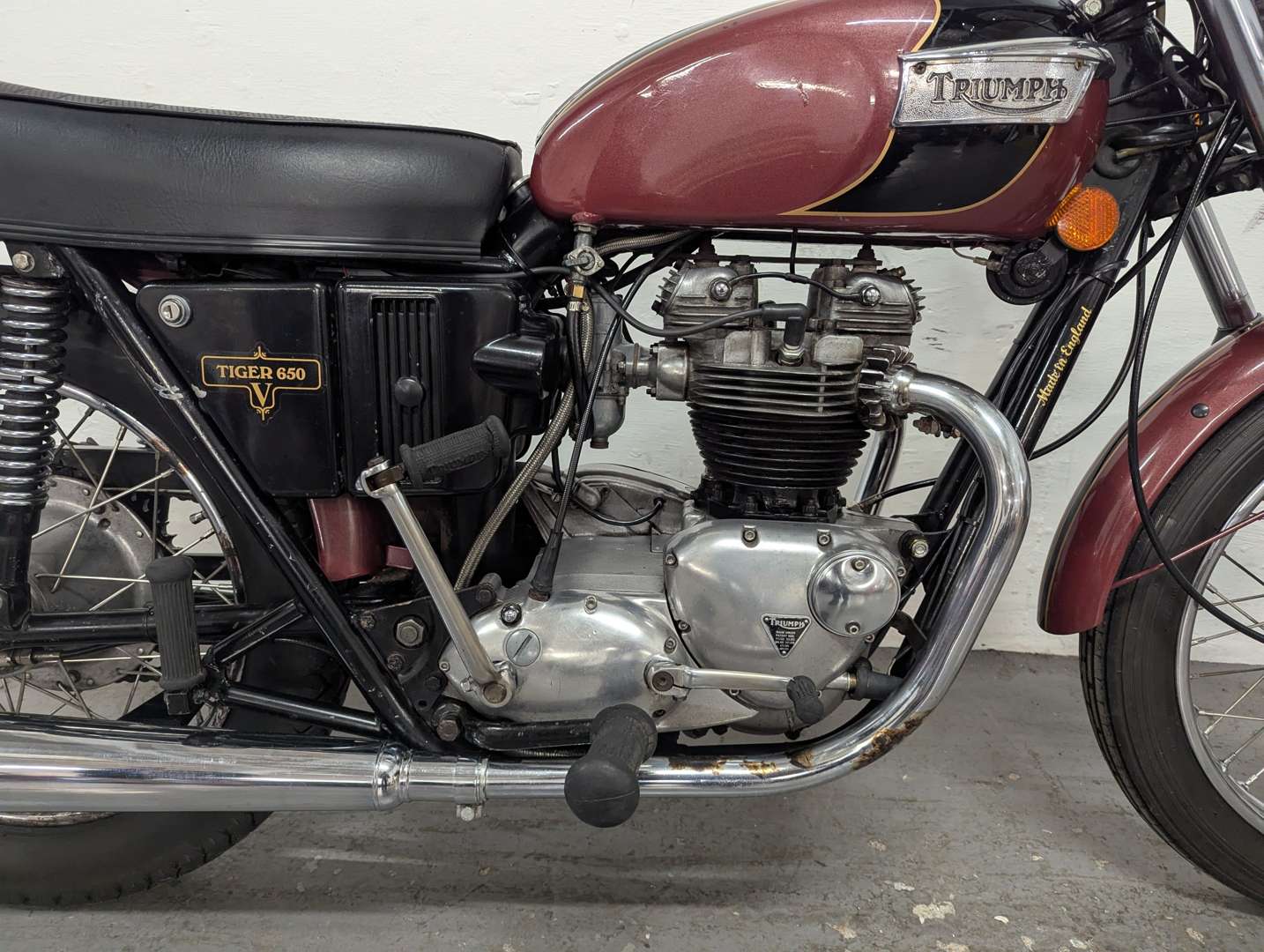 <p>1972 TRIUMPH TIGER TR6</p>