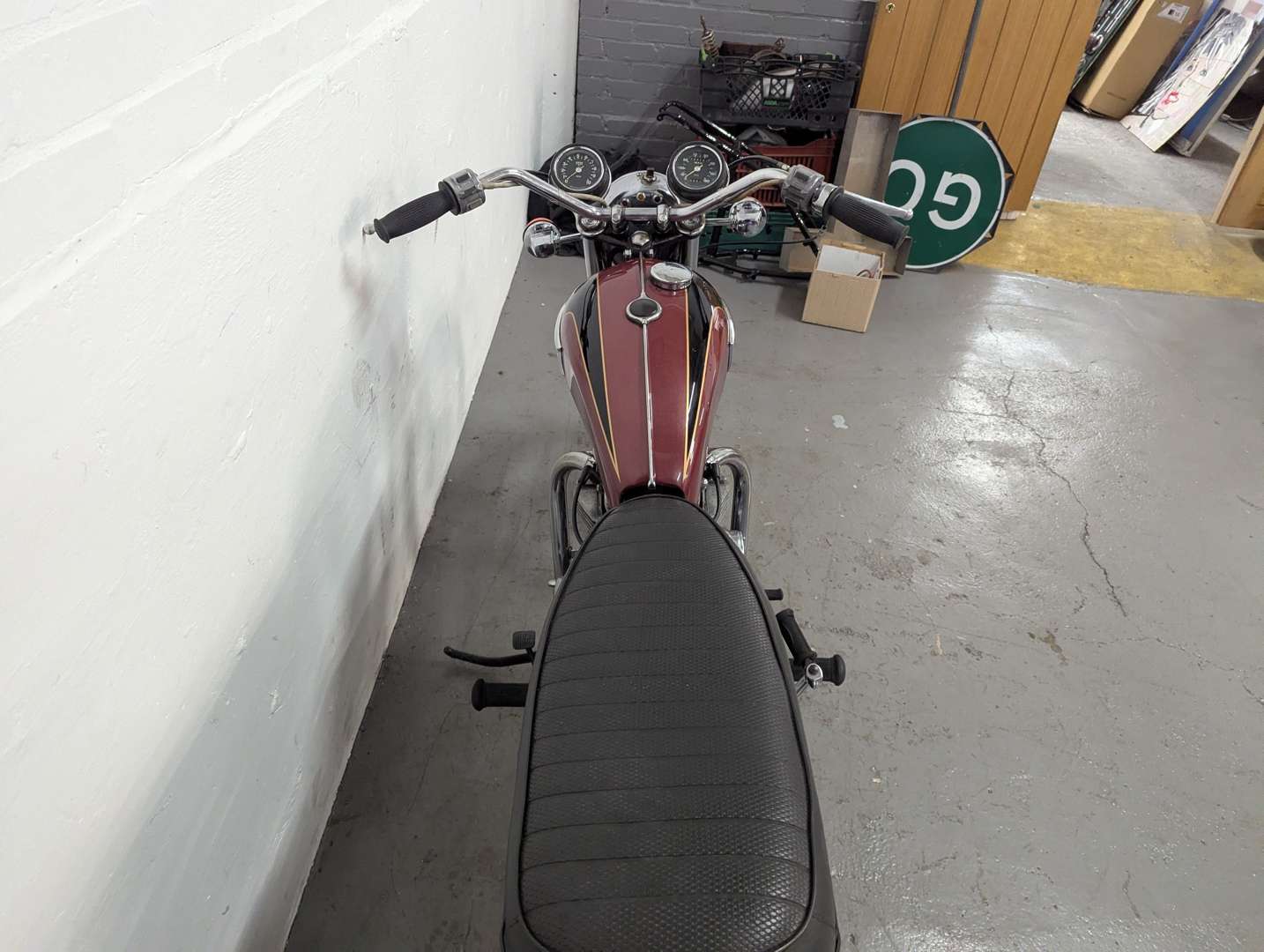 <p>1972 TRIUMPH TIGER TR6</p>