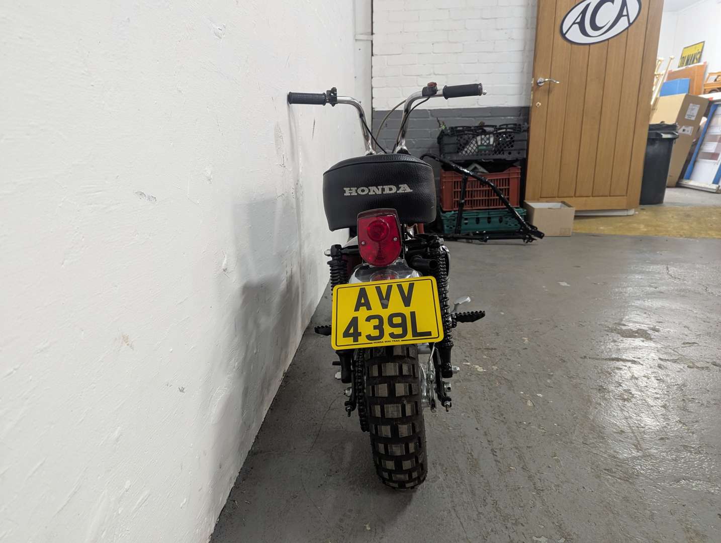 <p>1973 HONDA Z50A MONKEY TRIALS BIKE</p>