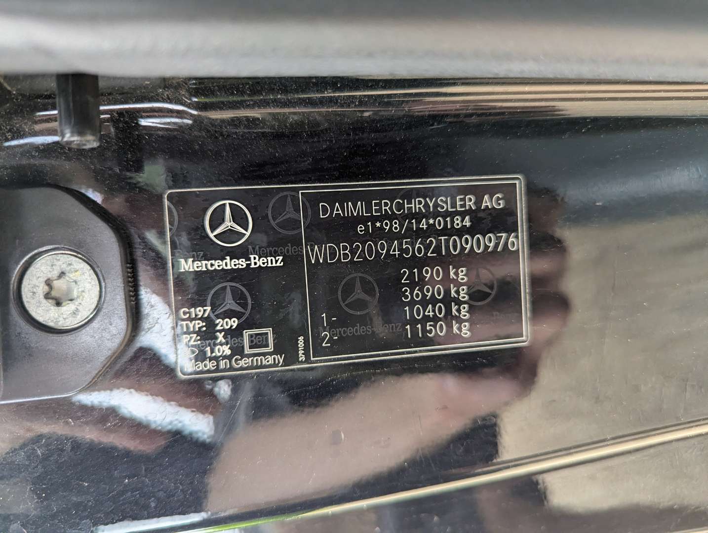 <p>2007 MERCEDES CLK350 AVANTGARDE AUTO</p>