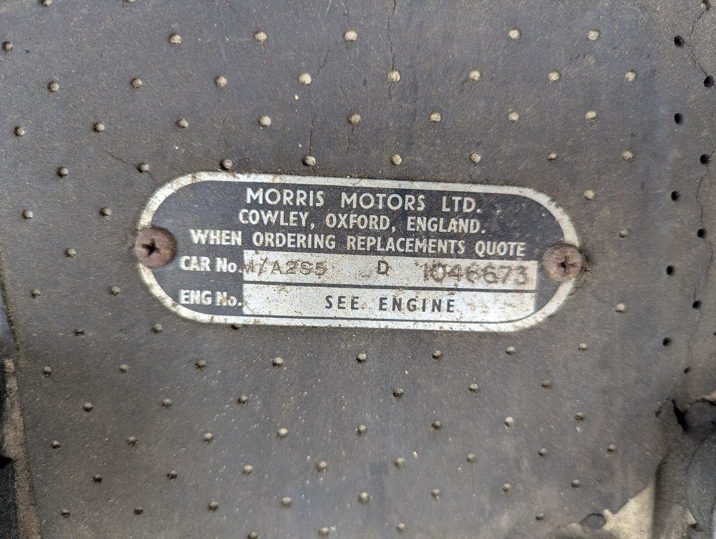 <p>1964 MORRIS MINOR 1000</p>