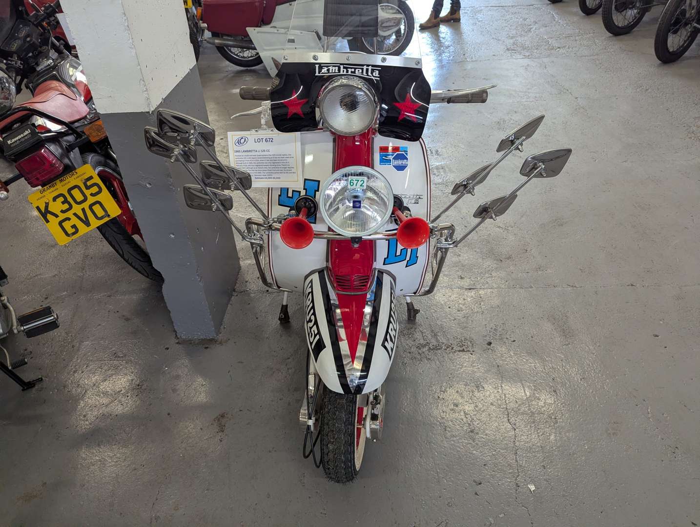 <p>1965 LAMBRETTA LI</p>