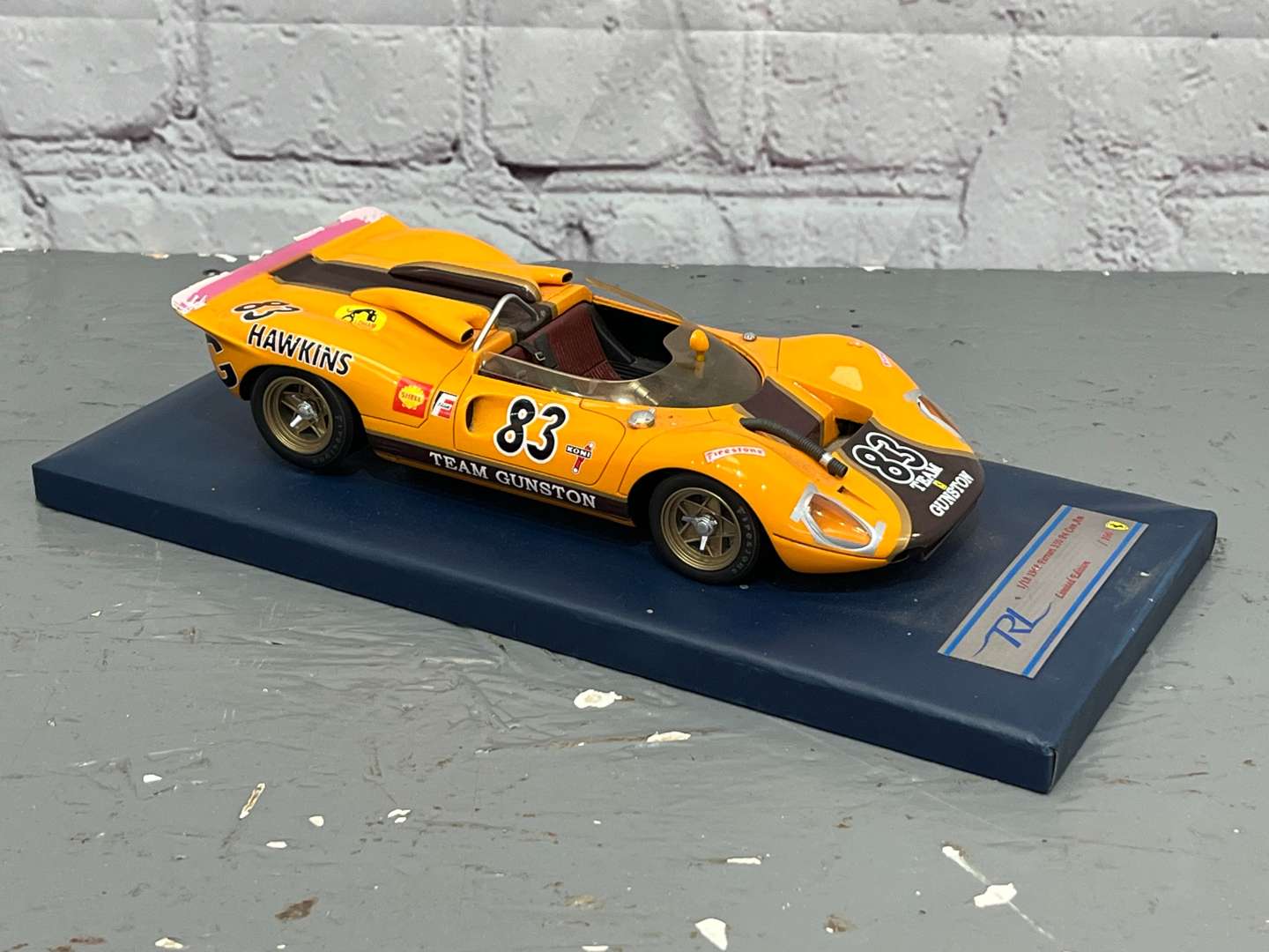 <p>Solido RL 1968 Ferrari 350 Model Car&nbsp;</p>