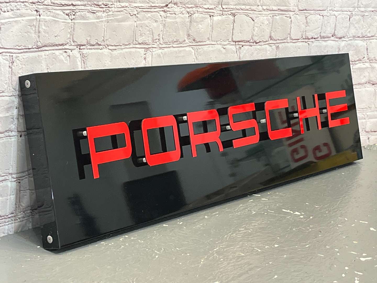 <p>Porsche Dealership Metal Sign</p>
