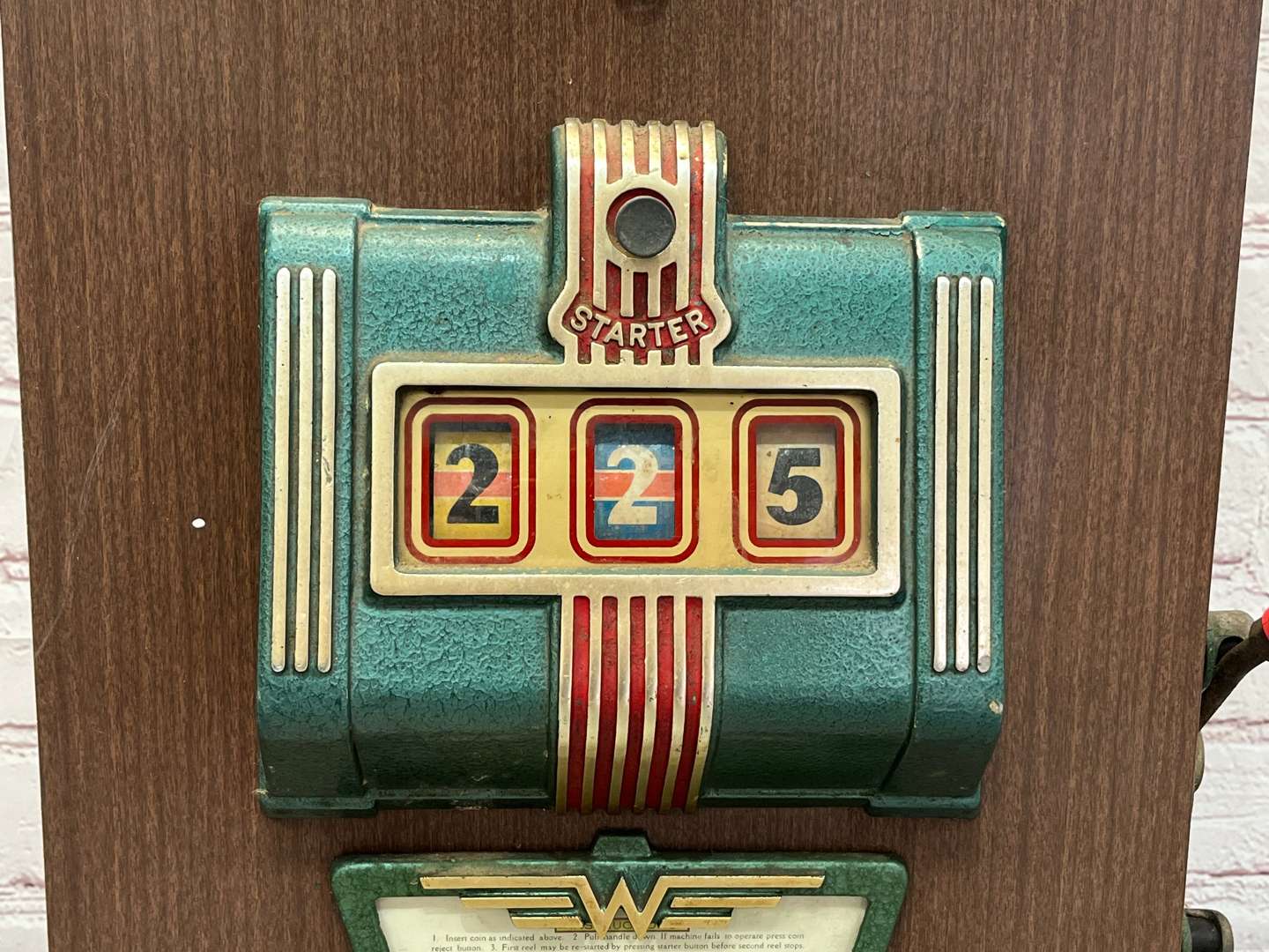 <p>ROTINA Vintage 1p Fruit Machine (In Working Order)</p>