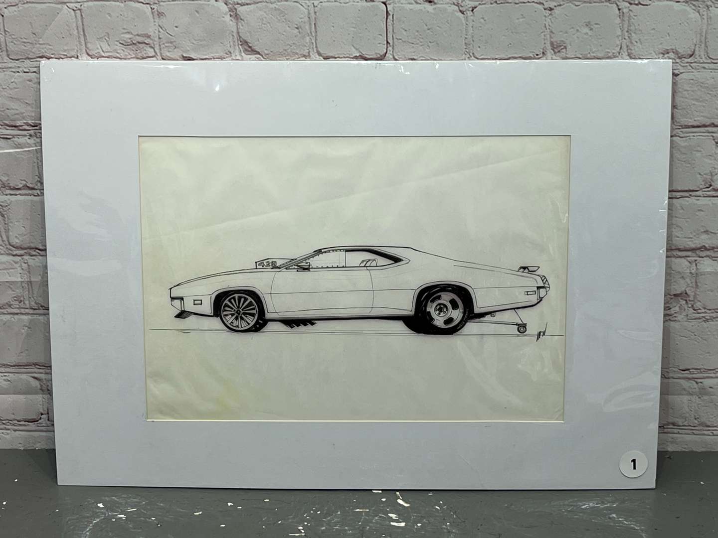<p>Albert T. McNea 1968 428 Cobra Jet Drag Show Car Proposal</p>