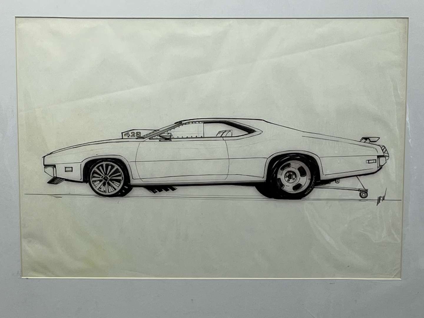<p>Albert T. McNea 1968 428 Cobra Jet Drag Show Car Proposal</p>
