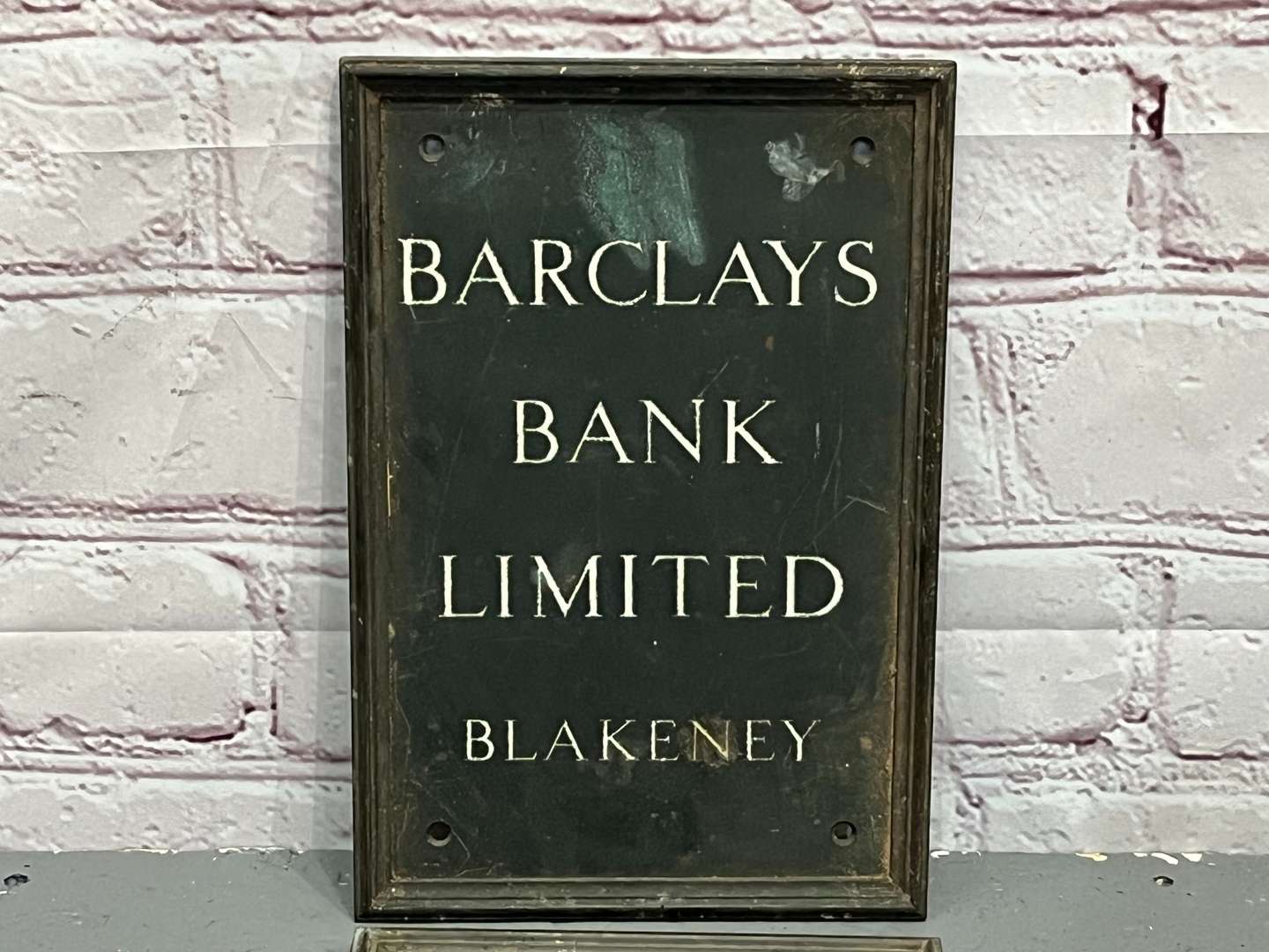 <p>Barclays Bank Limited “Blakeney” Bronze Plaques (2)</p>