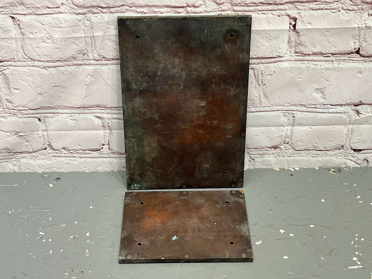 <p>Barclays Bank Limited “Blakeney” Bronze Plaques (2)</p>
