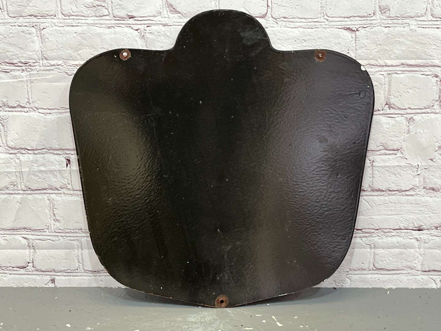 <p>Jaguar Sales & Service Enamel Sign</p>