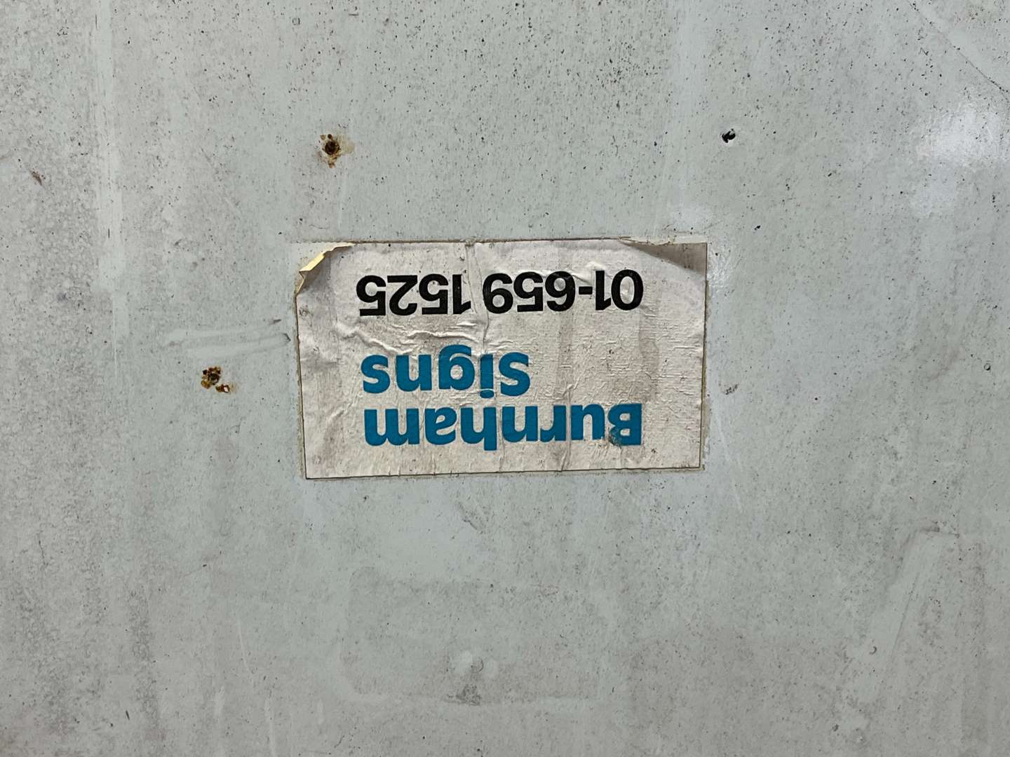 <p>Police Notice No Parking Enamel Sign</p>