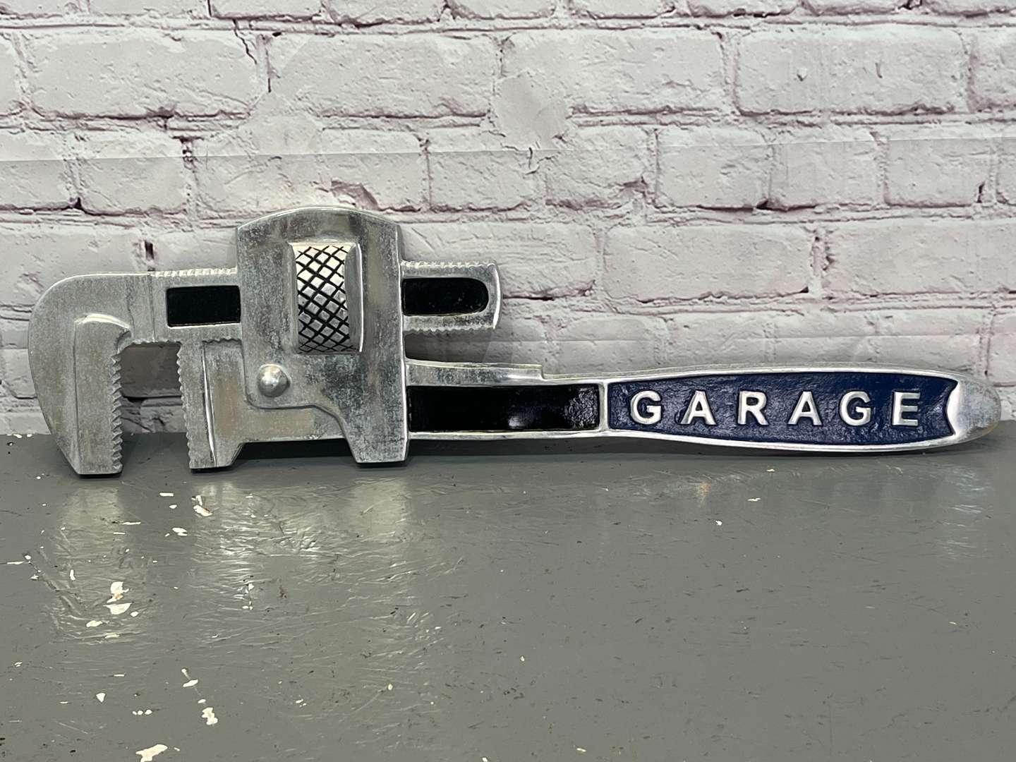 <p>Garage Cast Aluminium Wrench Wall Art&nbsp;</p>