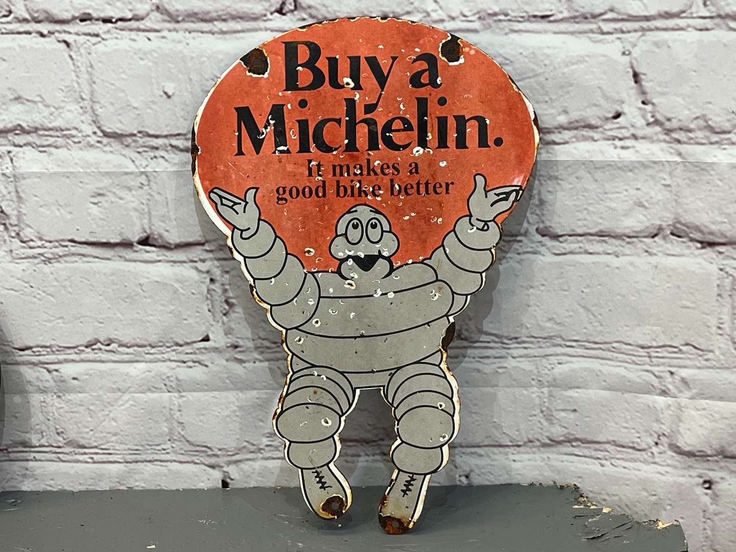 <p>Buy a Michelin Small Enamel Sign</p>