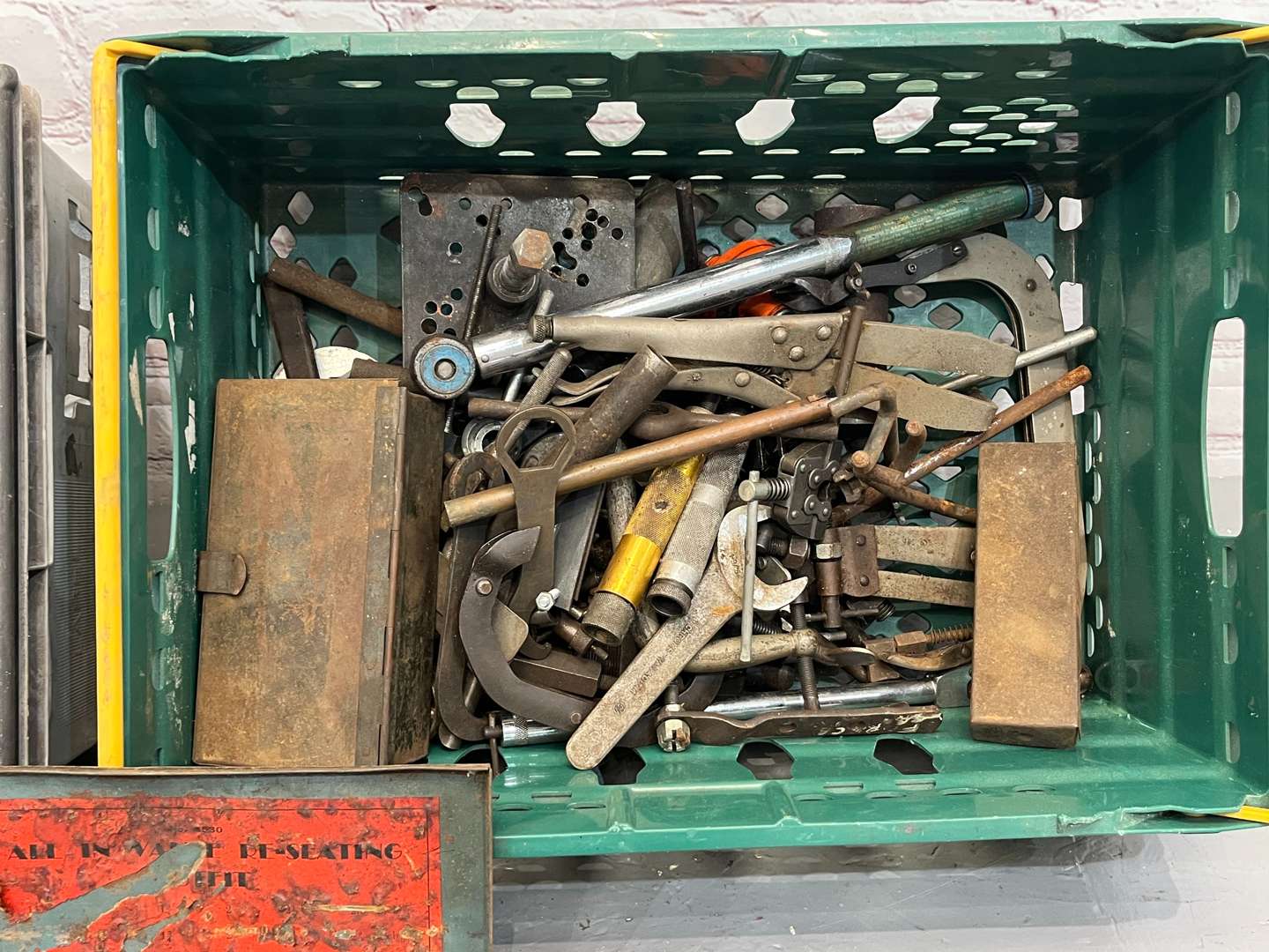 <p>Two Boxes of Motorcycle Tools</p>