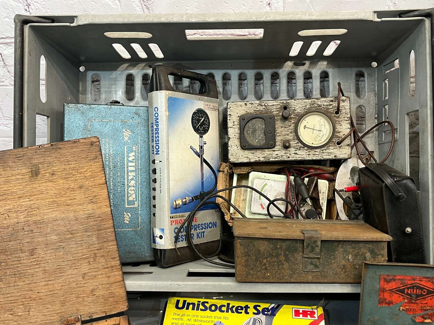 <p>Two Boxes of Motorcycle Tools</p>