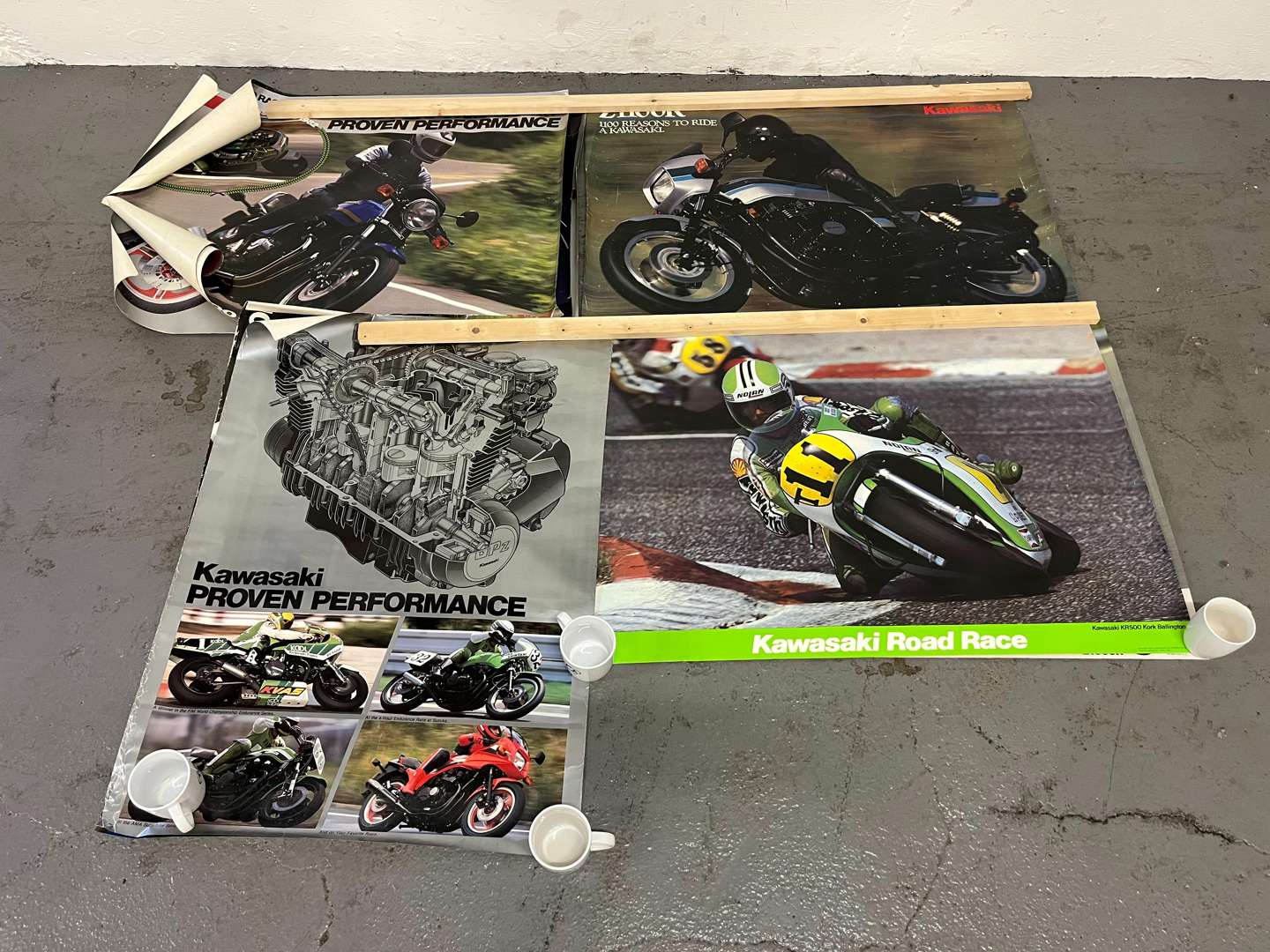 <p>Quantity of Original Motorcycle Unframed Posters</p>