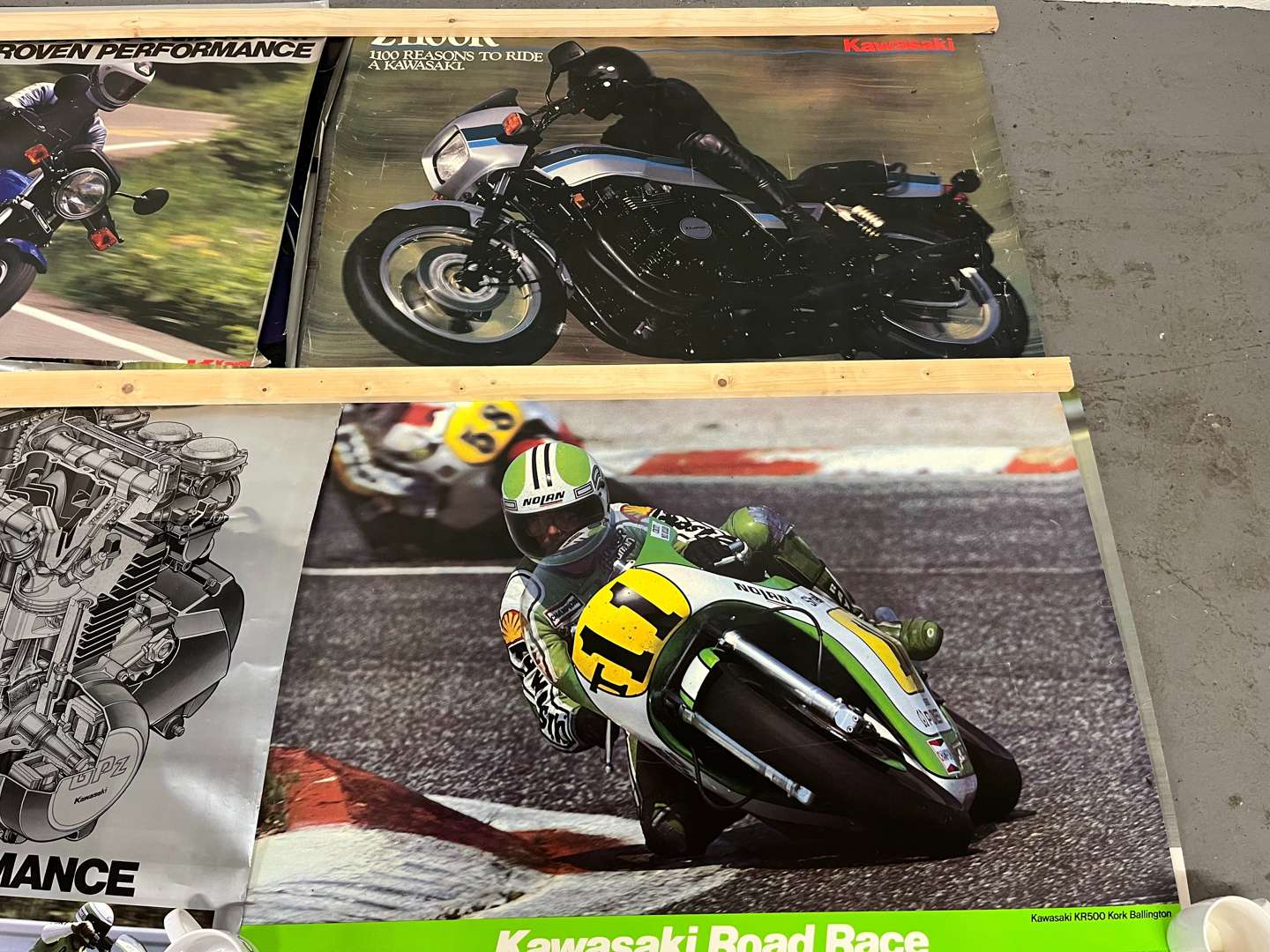 <p>Quantity of Original Motorcycle Unframed Posters</p>