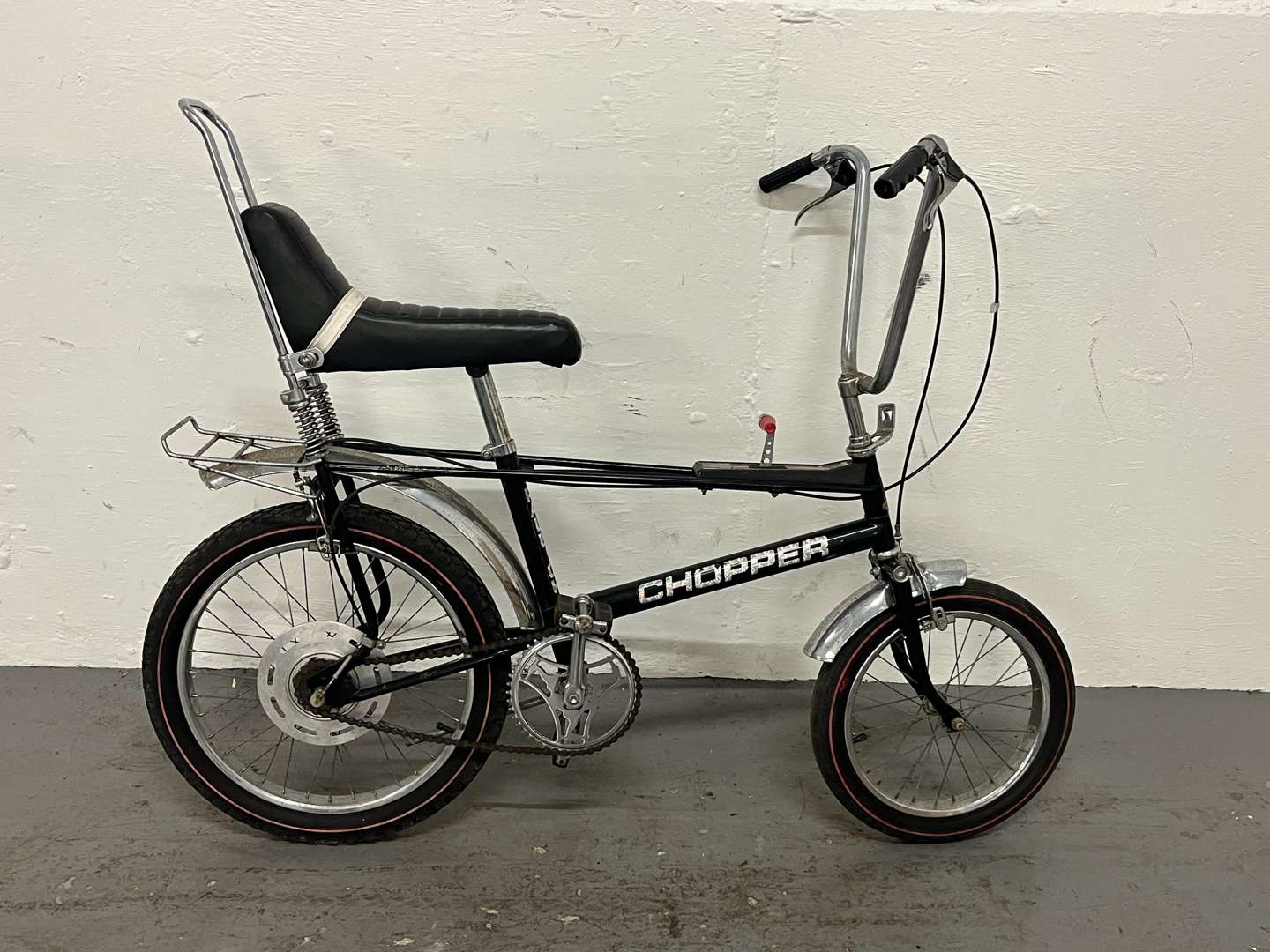 <p>Raleigh Chopper Mk II In Prismatic Black&nbsp;</p>