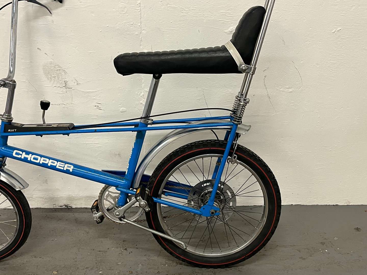 <p>Raleigh Chopper Mk I In Horizon Blue</p>