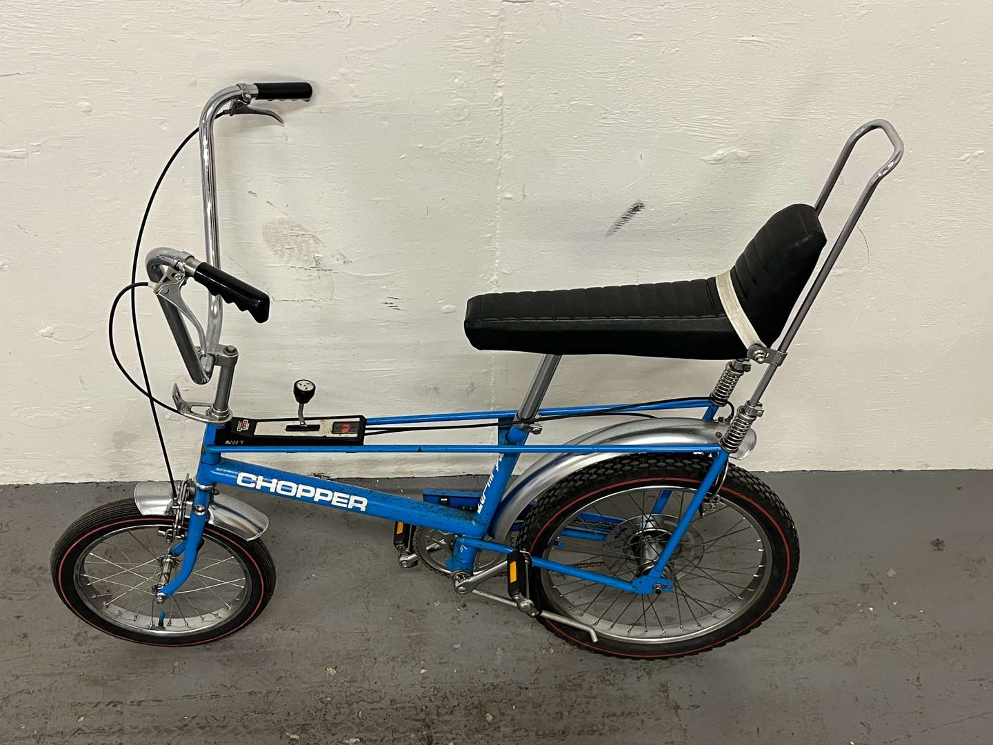 <p>Raleigh Chopper Mk I In Horizon Blue</p>