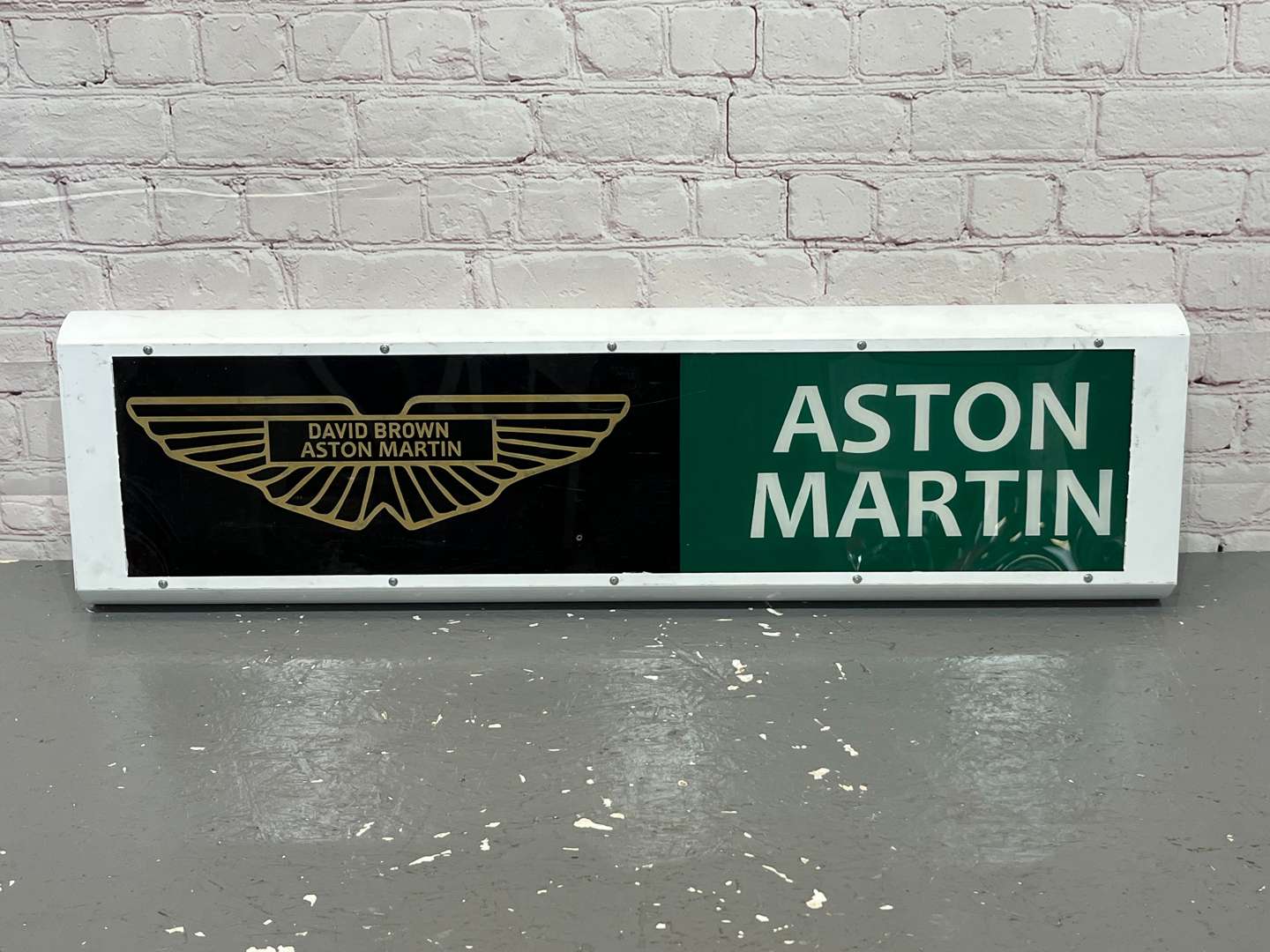 <p>Aston Martin Illuminated Sign</p>