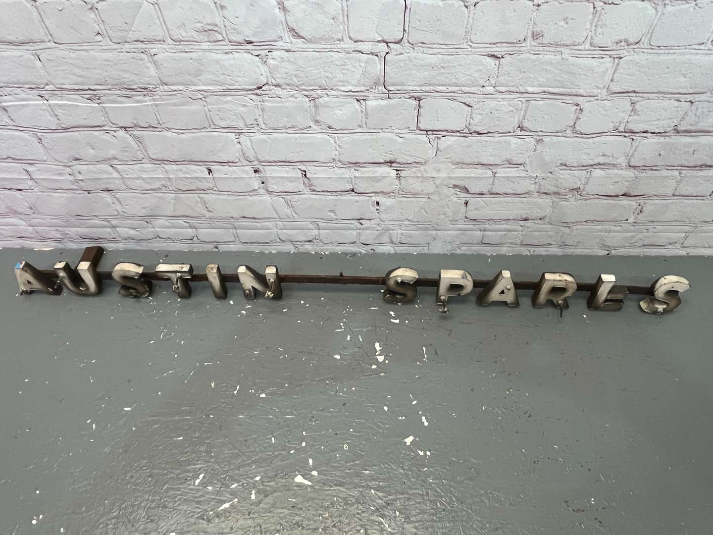 <p>Austin Spares Wooden Sign</p>