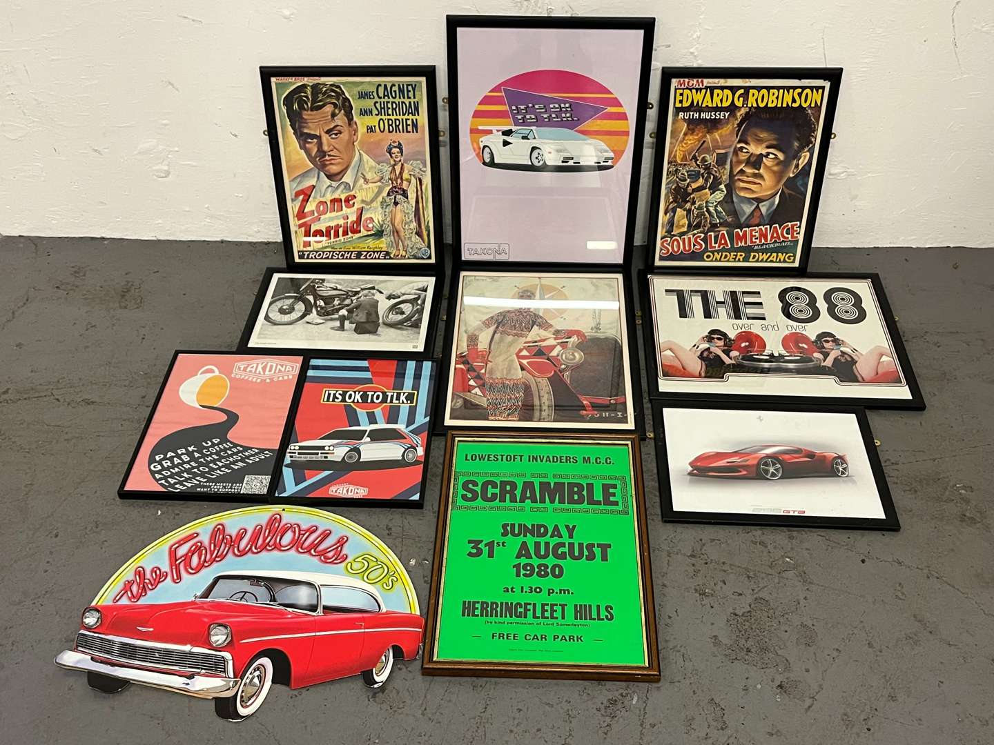 <p>Eleven Mixed Framed Prints</p>
