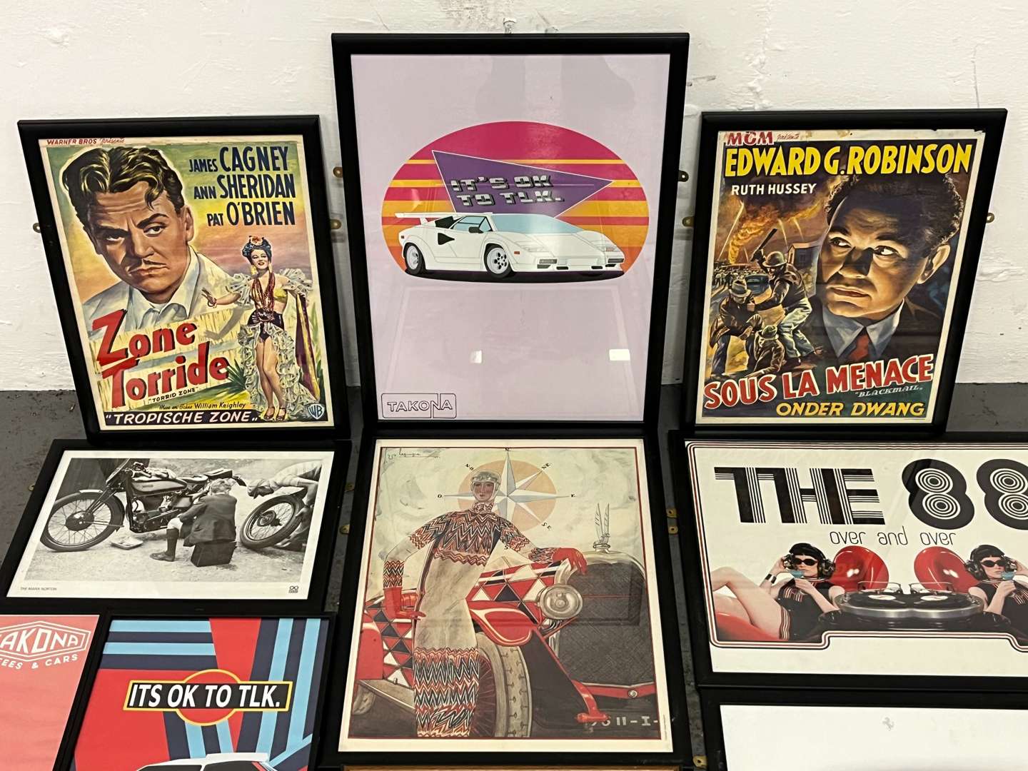 <p>Eleven Mixed Framed Prints</p>