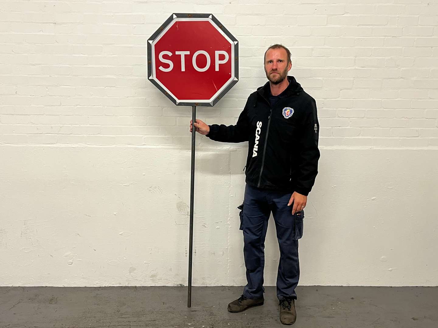 <p>Workmans Stop/Go Sign</p>