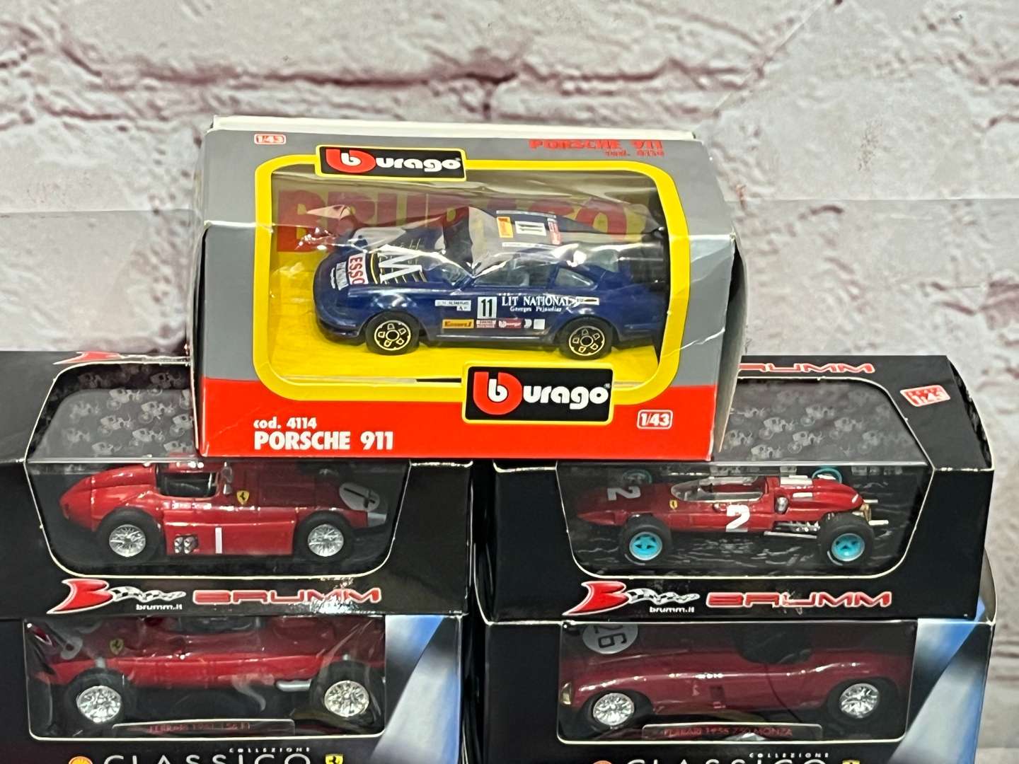 <p>Quantity of Brumm Ferrari Boxed Formula 1 and Race Car Models</p>