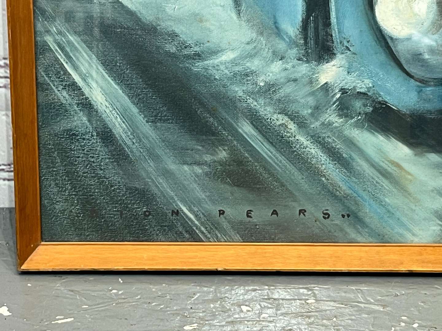 <p>Dion Pears Framed Racing Print</p>