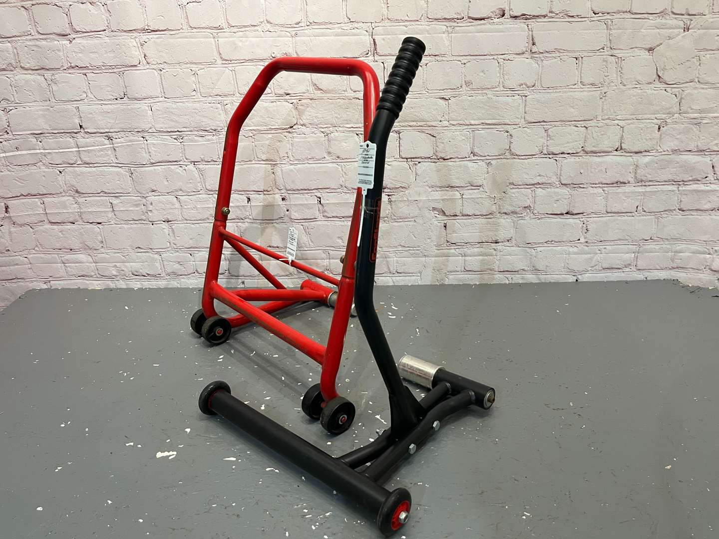 <p>Two Motorbike Paddock Stands</p>