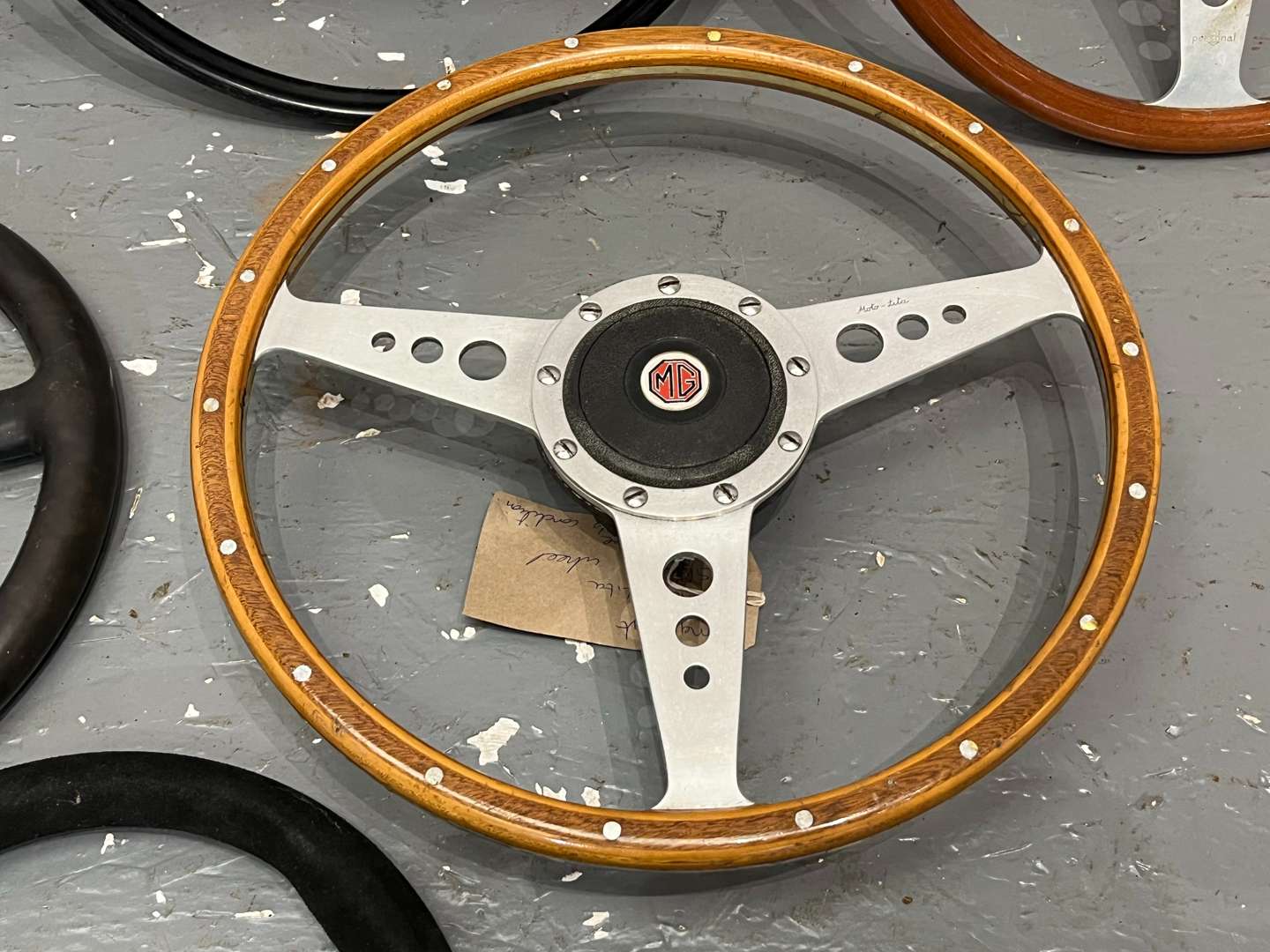 <p>Three Moto-Lita Steering Wheels and 3 Others (6)</p>
