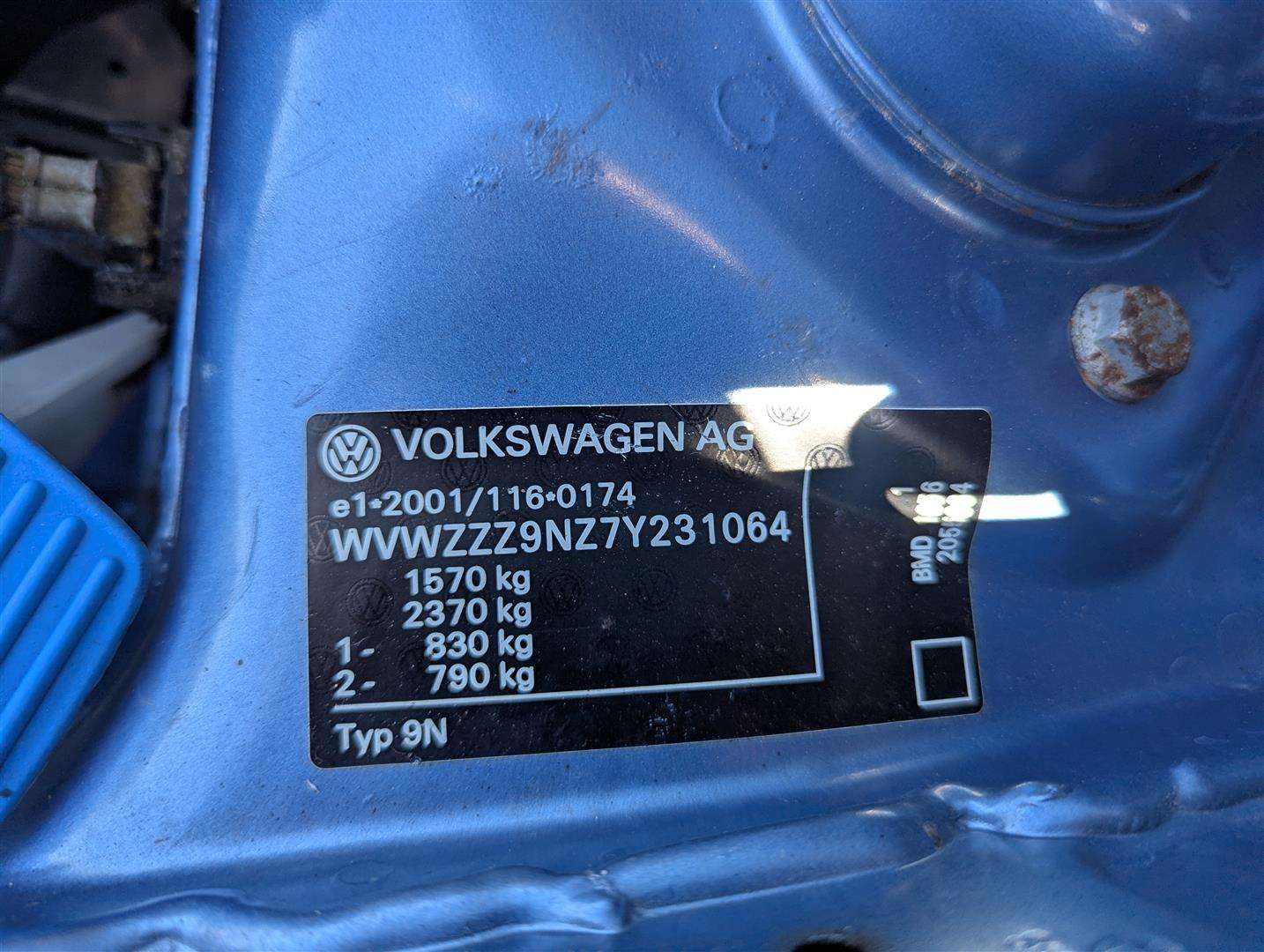 <p>2007 VOLKSWAGEN POLO E 55</p>