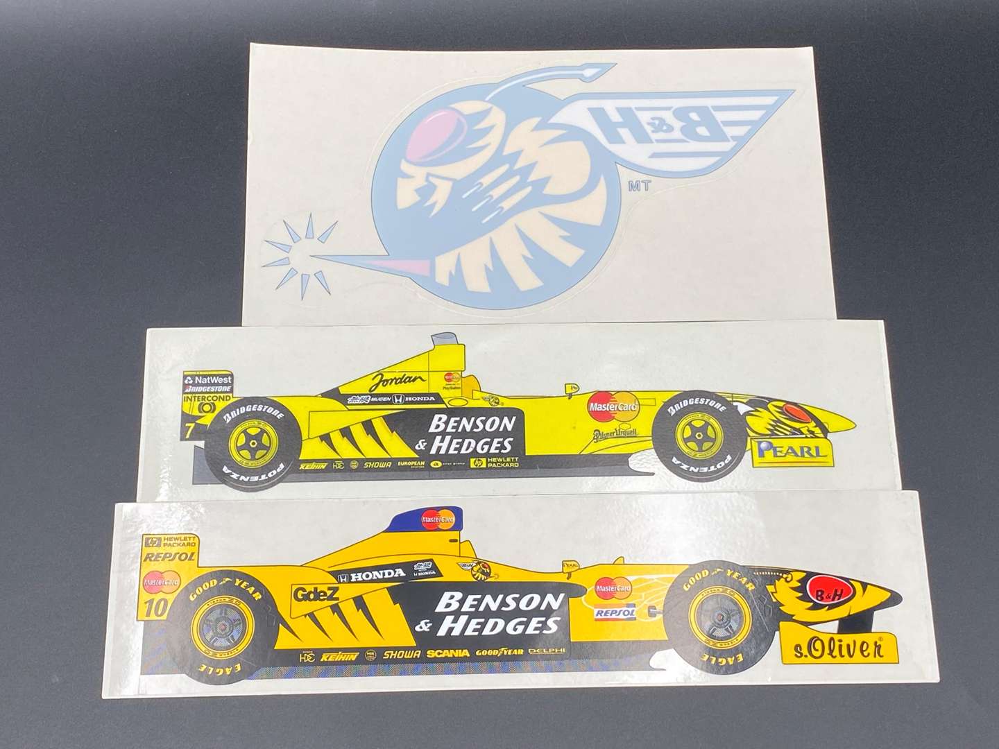 <p>VINTAGE TEAM JORDAN &nbsp;RACING MIXED LOT</p>
