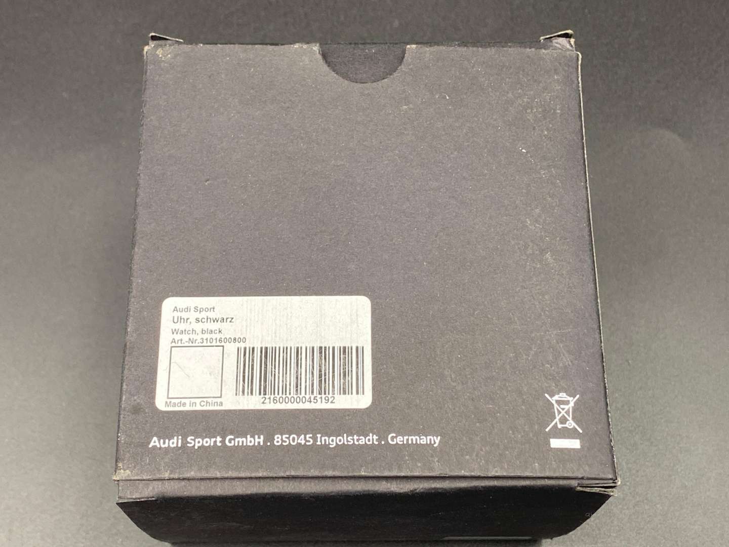 <p>AUDI SPORT WRISTWATCH</p>